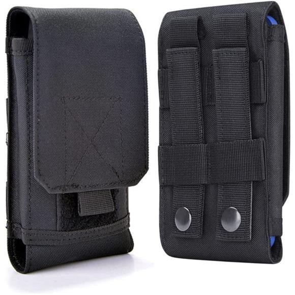 Universal Tactical MOLLE Holster Army Mobile Phone Belt Pouch EDC Samsung iPhone